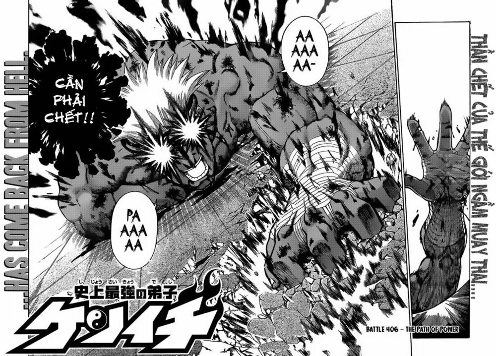 History's Strongest Disciple Kenichi: Chapter 406