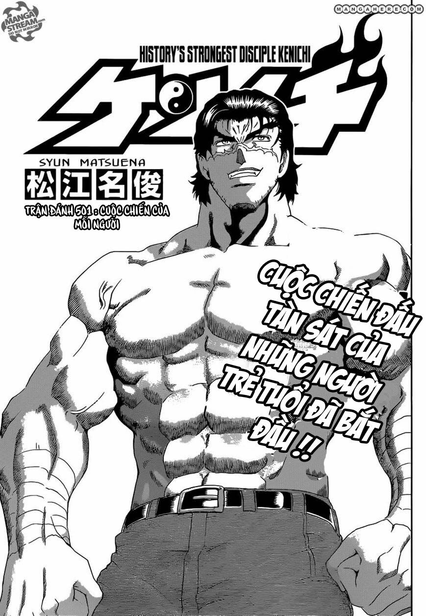 History's Strongest Disciple Kenichi: Chapter 501