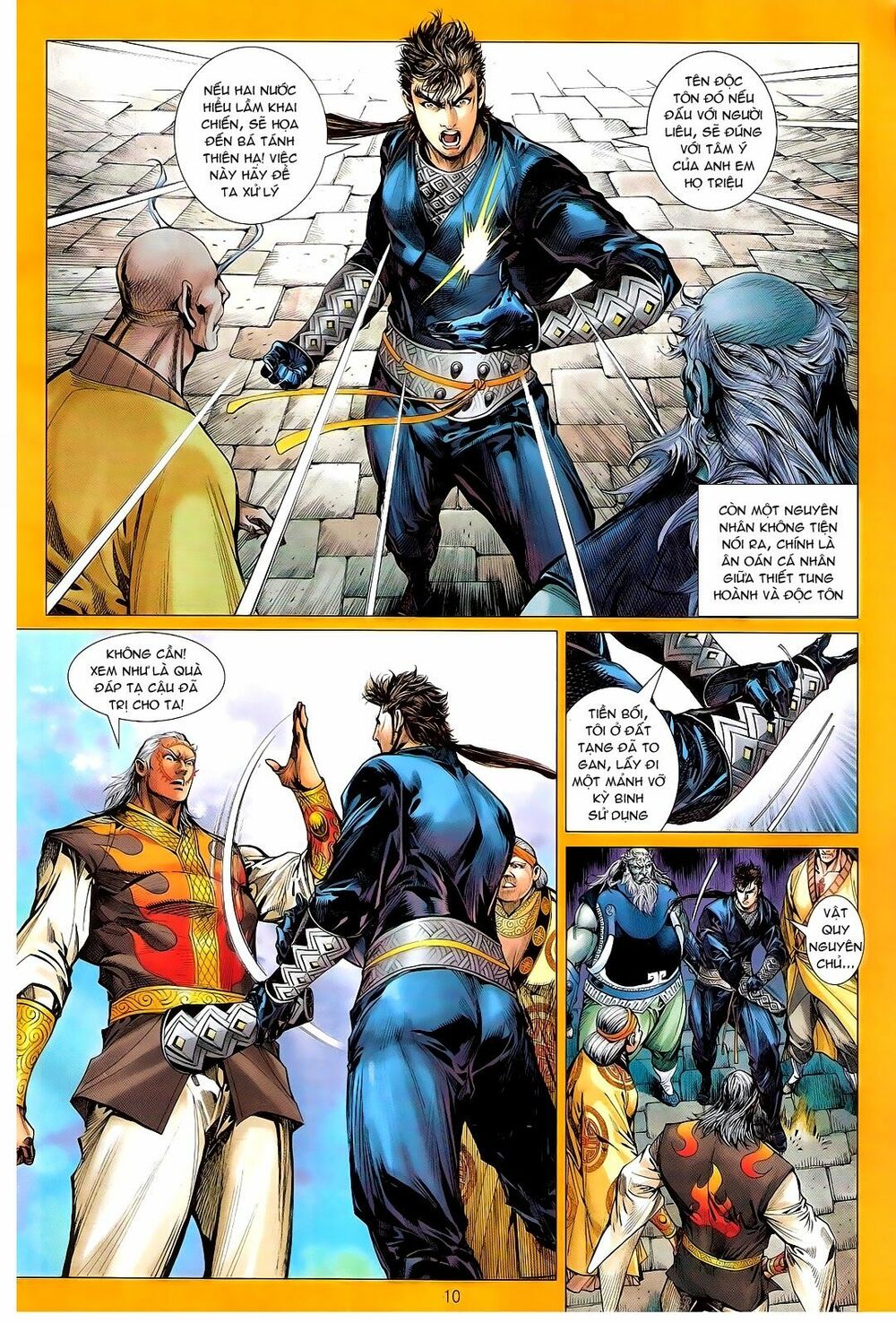 Thiết Tướng Tung Hoành: Chapter 112: Cái Lưỡi chưa nát