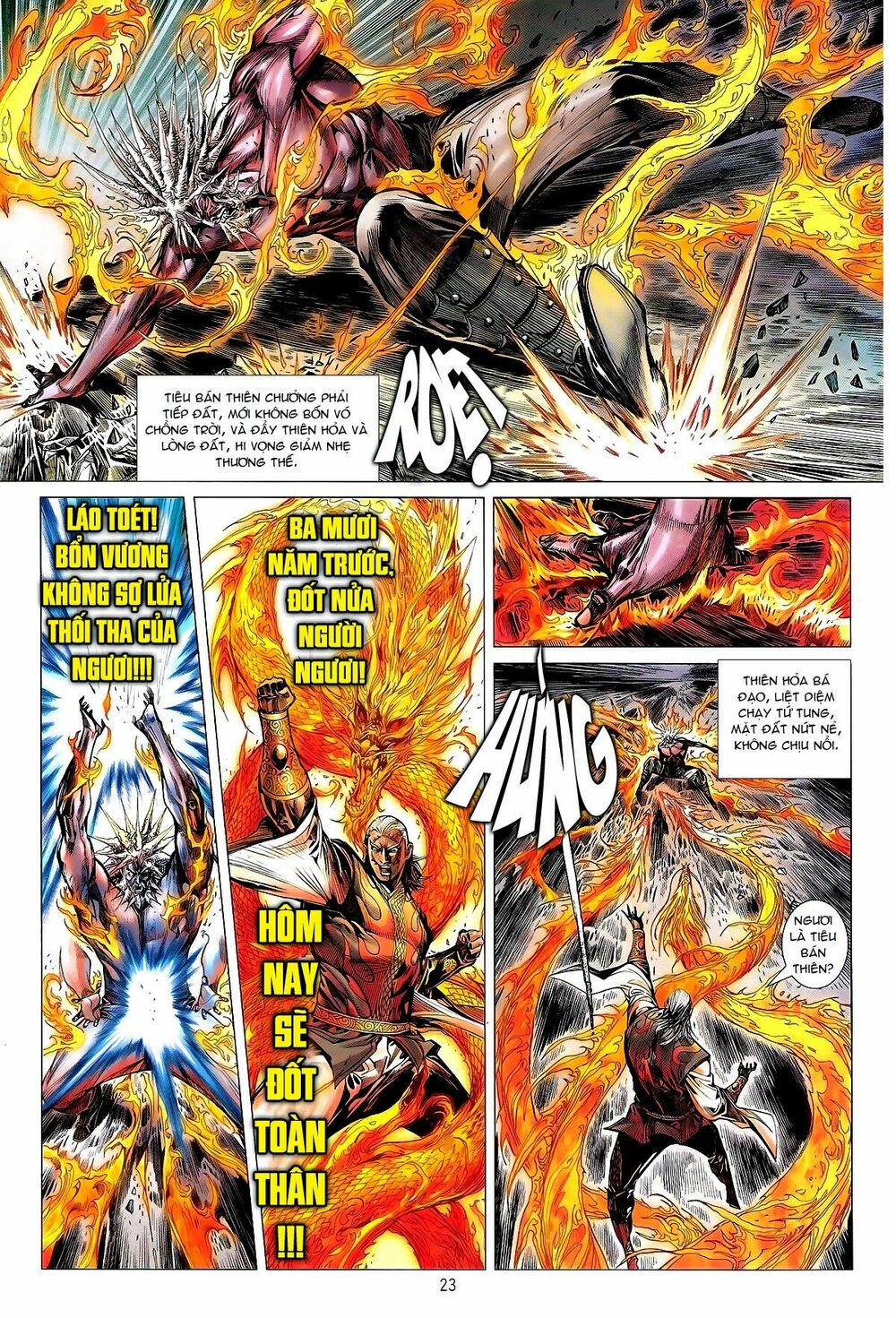 Thiết Tướng Tung Hoành: Chapter 126: Thiên Hỏa phần Long Thành