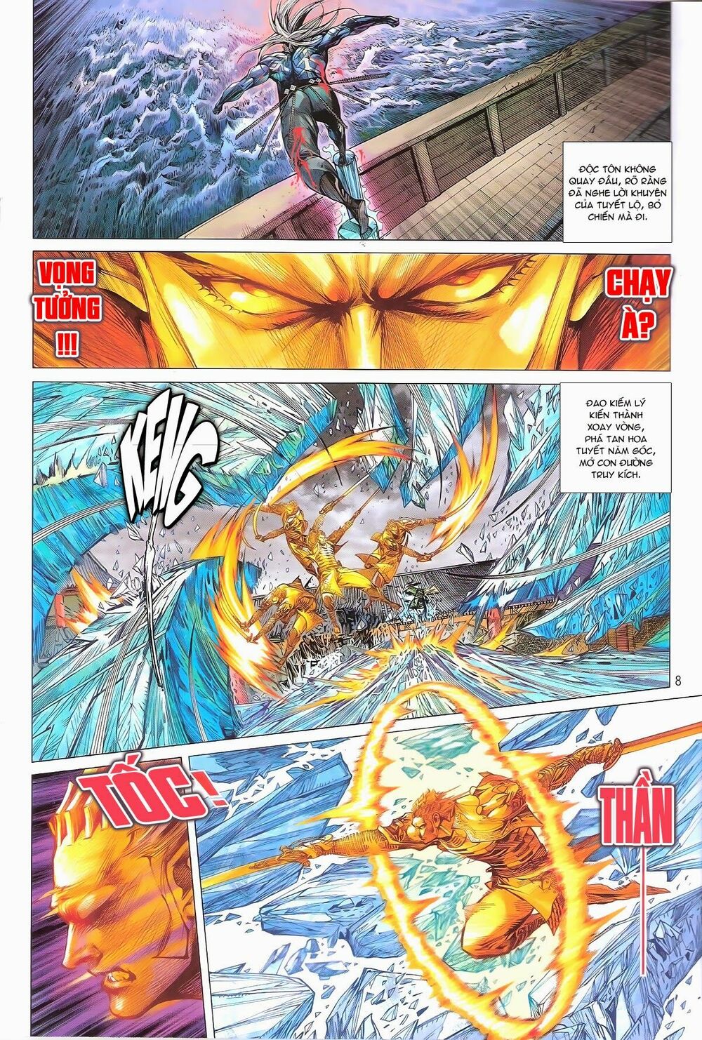 Thiết Tướng Tung Hoành: Chapter 141: Thần Tôn cùng đường