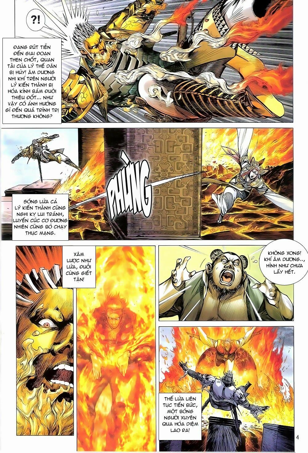 Thiết Tướng Tung Hoành: Chapter 147: Liệt Hỏa đấu Thần Tốc