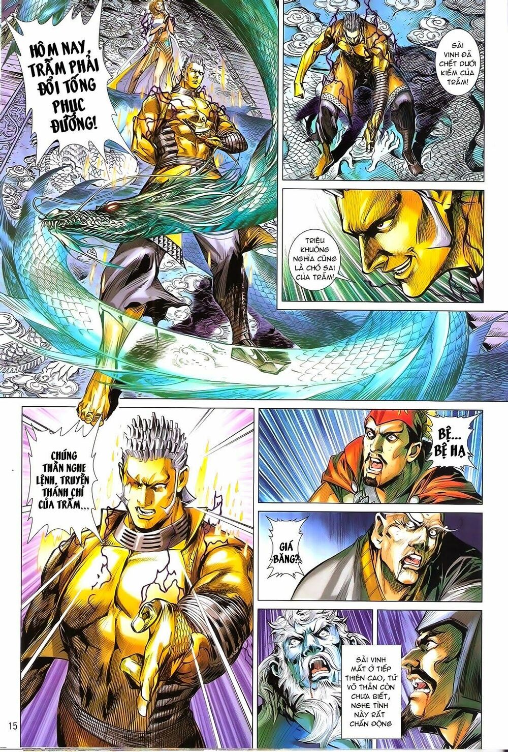 Thiết Tướng Tung Hoành: Chapter 159: Đệ nhất đạo Thánh Chỉ