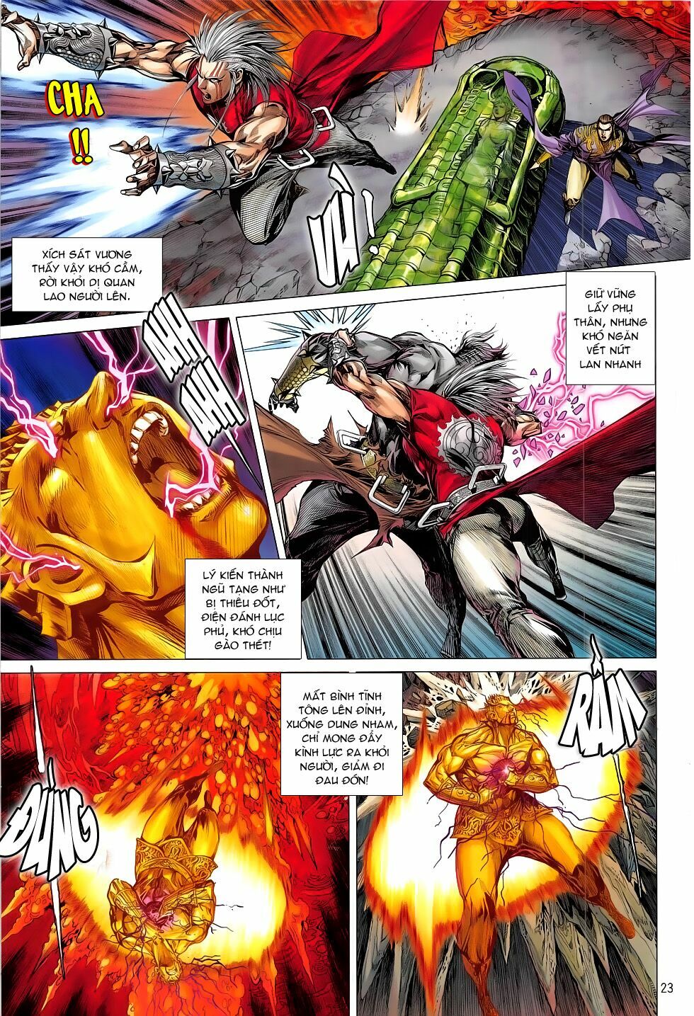 Thiết Tướng Tung Hoành: Chapter 176: Lôi Thần qui vị