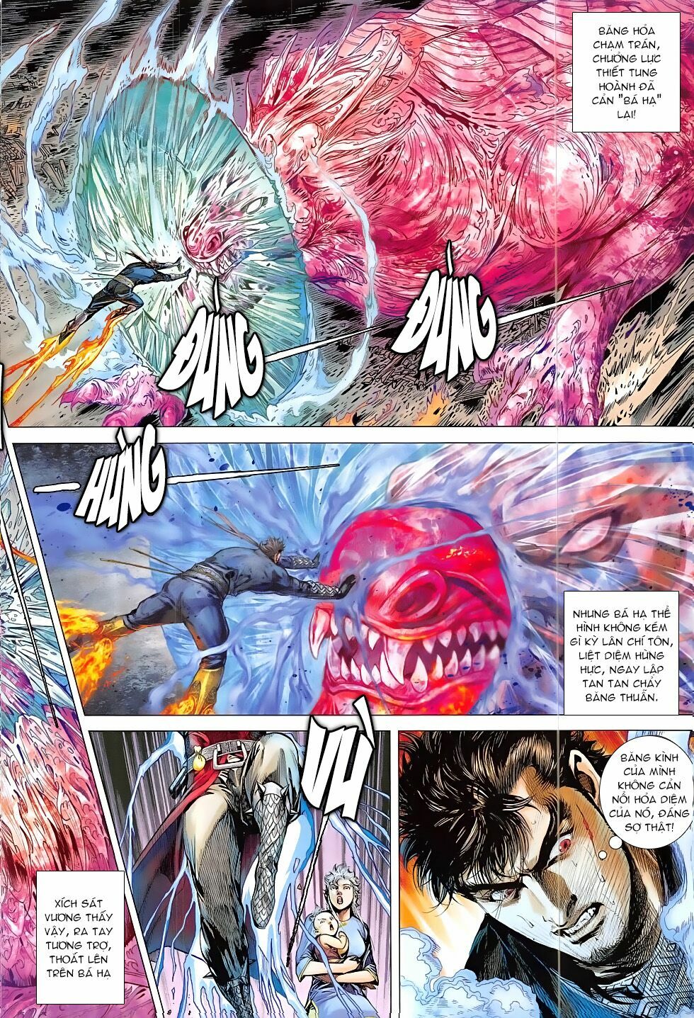 Thiết Tướng Tung Hoành: Chapter 202: Bát Thức đấu Thiên Hỏa