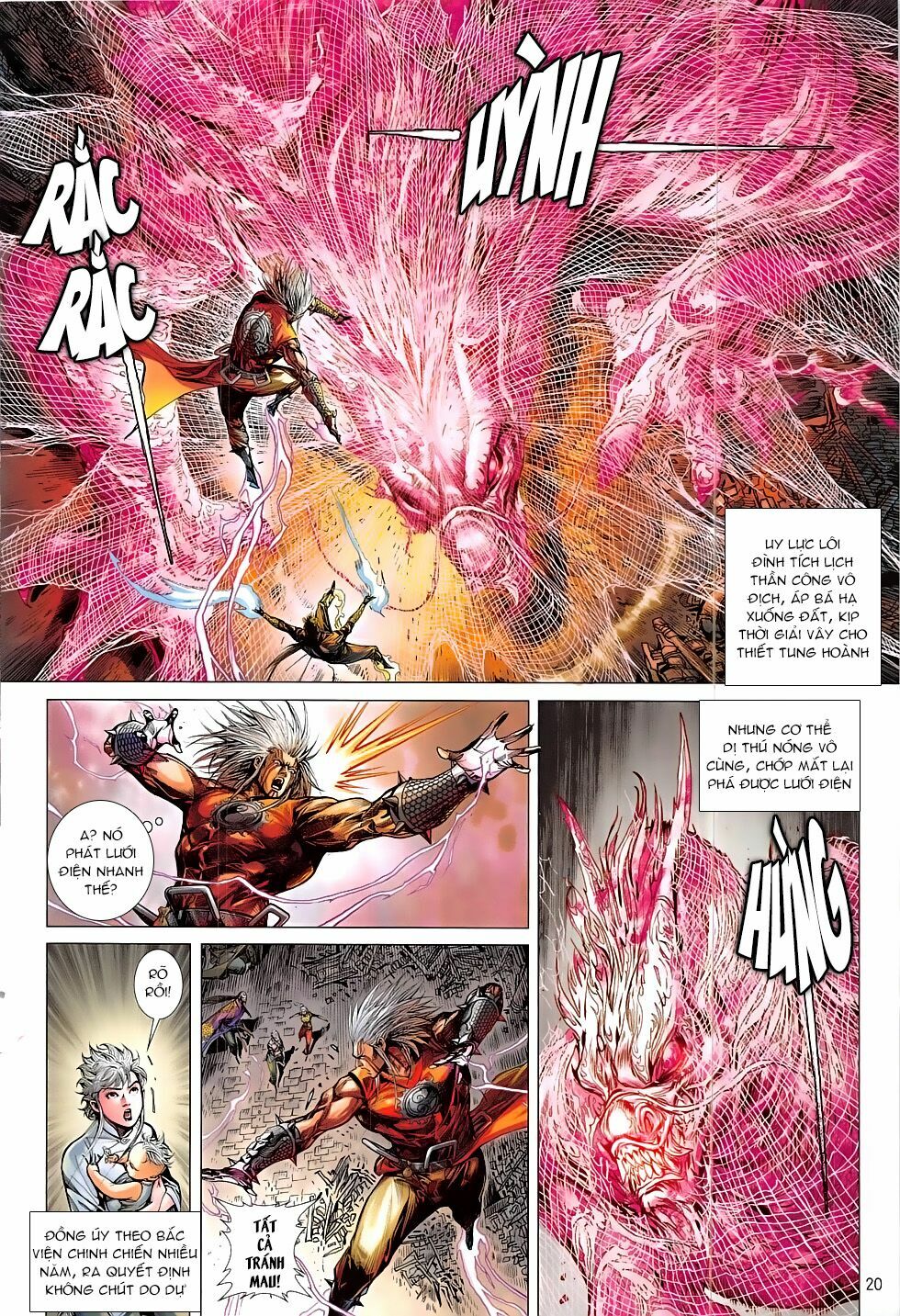 Thiết Tướng Tung Hoành: Chapter 202: Bát Thức đấu Thiên Hỏa