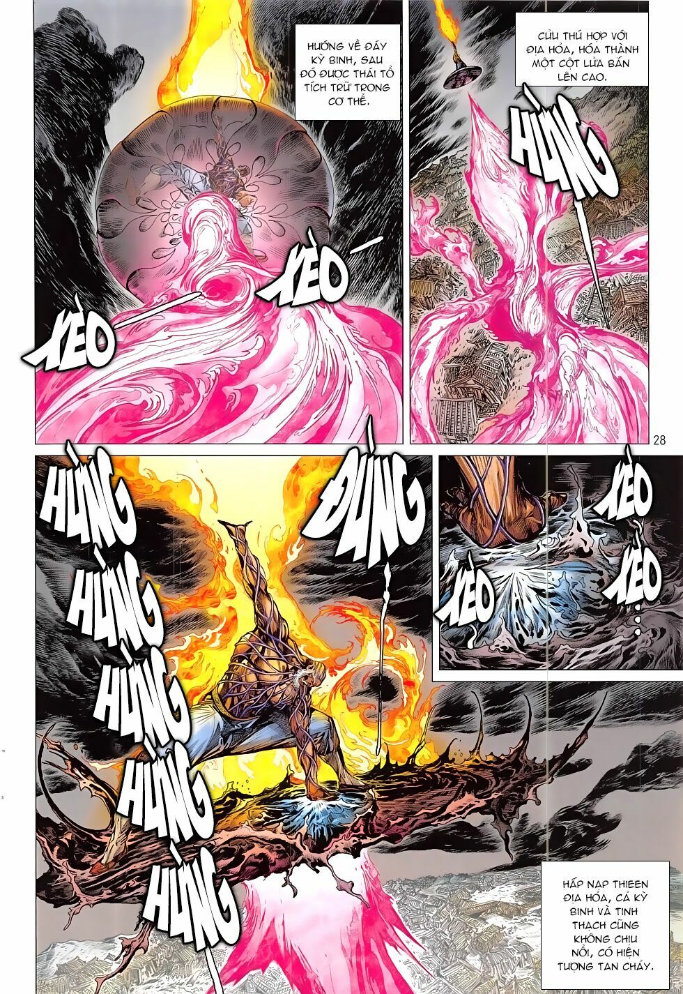 Thiết Tướng Tung Hoành: Chapter 202: Bát Thức đấu Thiên Hỏa