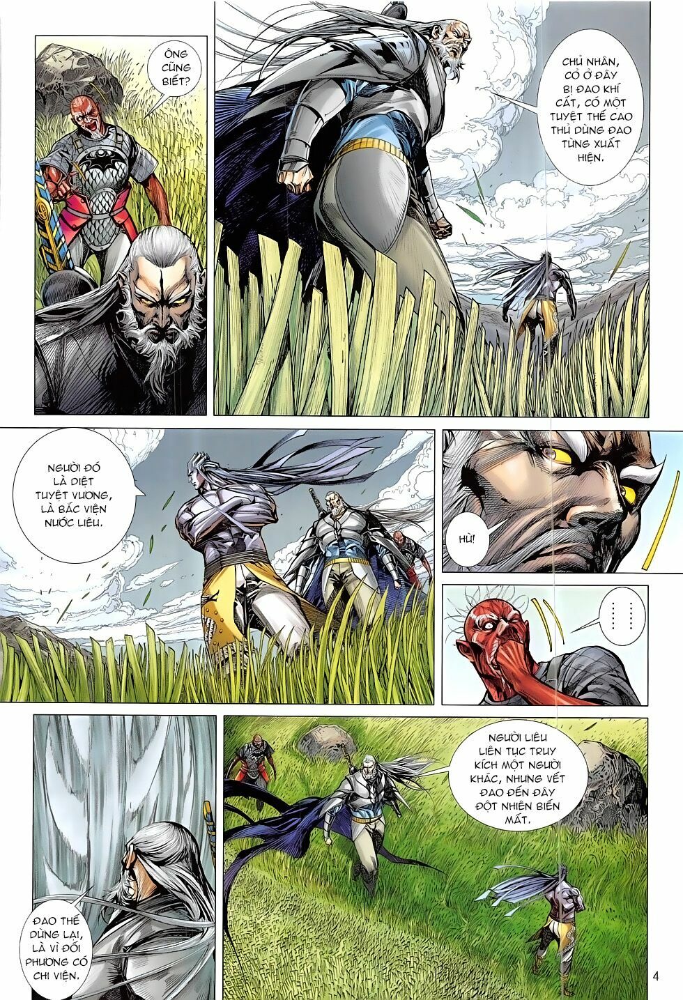 Thiết Tướng Tung Hoành: Chapter 202: Bát Thức đấu Thiên Hỏa