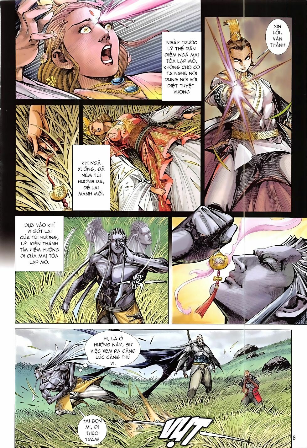 Thiết Tướng Tung Hoành: Chapter 202: Bát Thức đấu Thiên Hỏa
