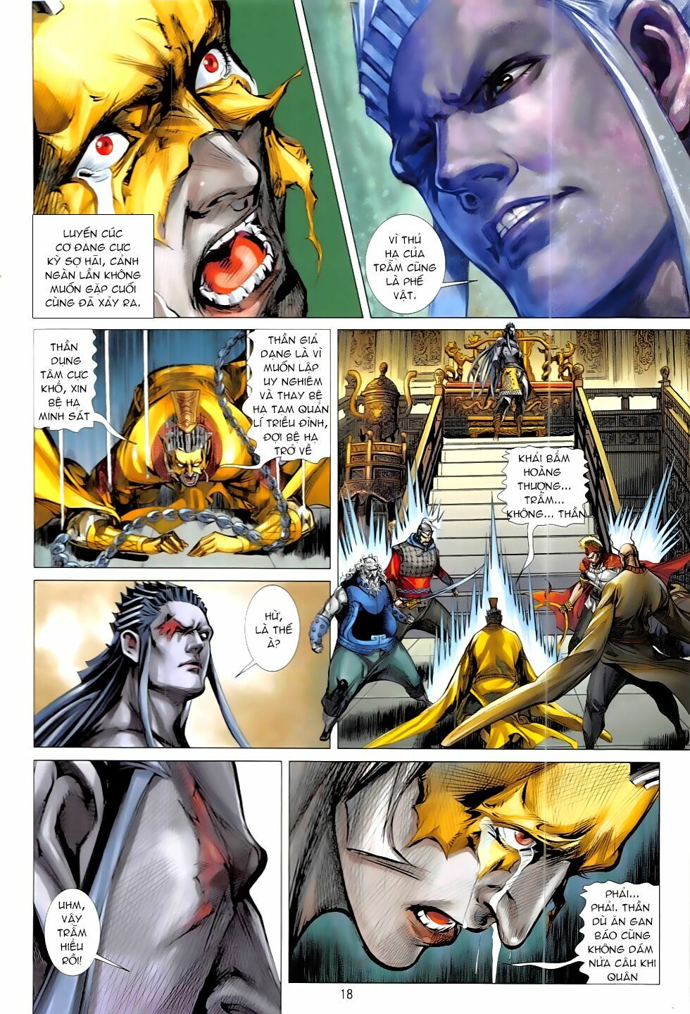 Thiết Tướng Tung Hoành: Chapter 213: Thủ đoạn Ác Ma