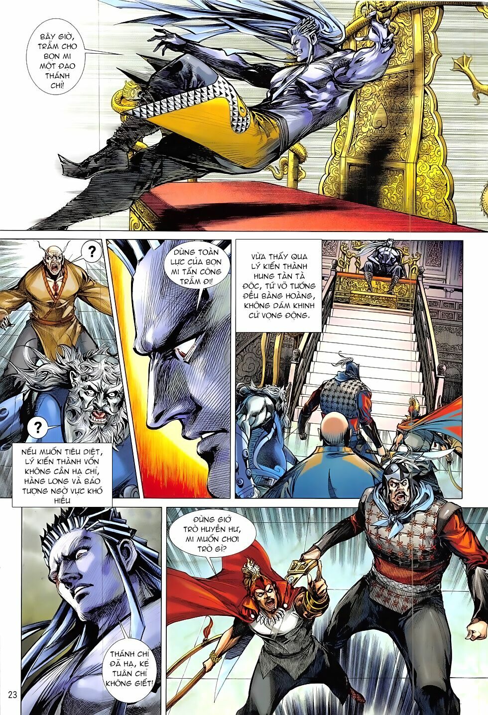 Thiết Tướng Tung Hoành: Chapter 213: Thủ đoạn Ác Ma