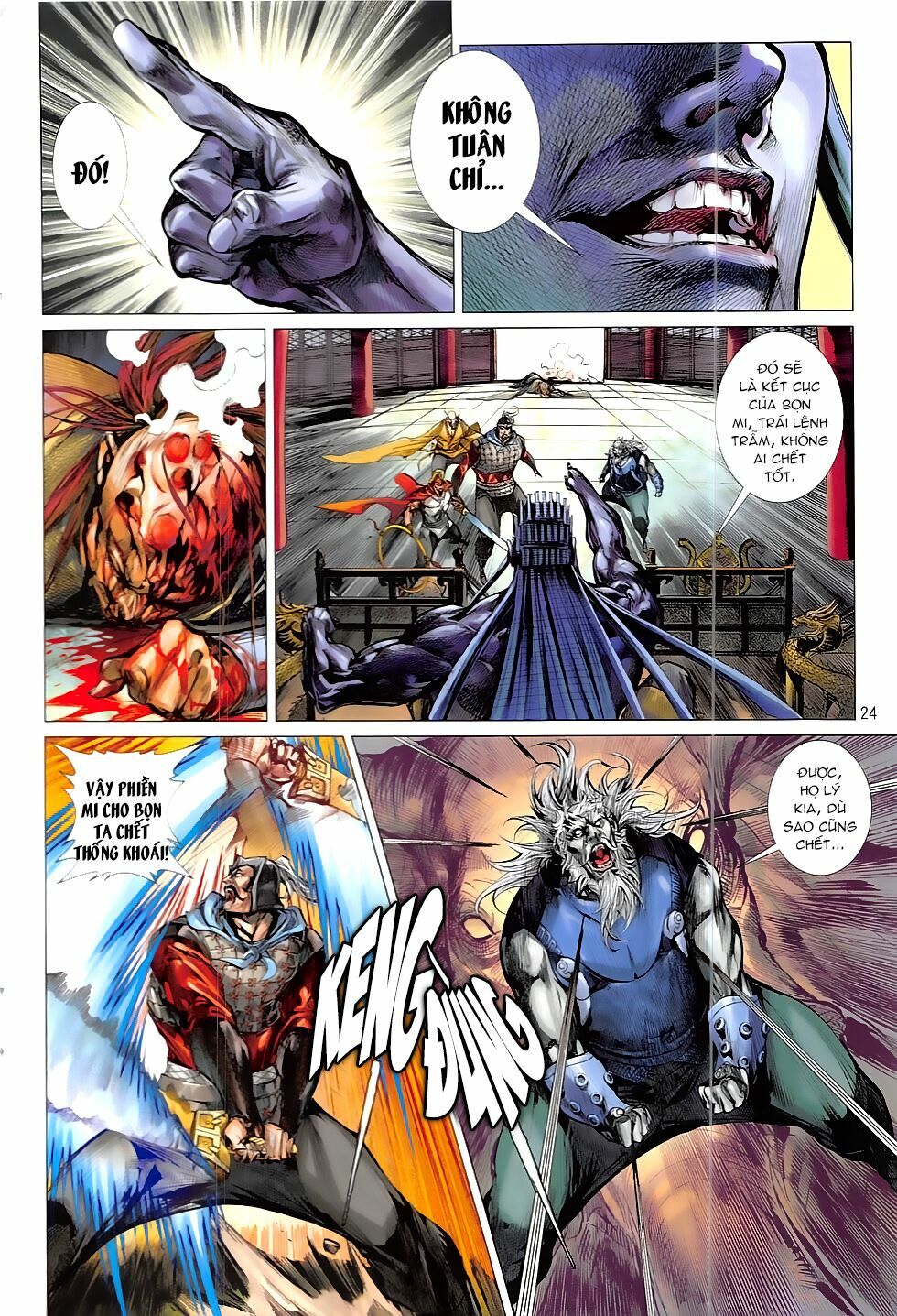 Thiết Tướng Tung Hoành: Chapter 213: Thủ đoạn Ác Ma