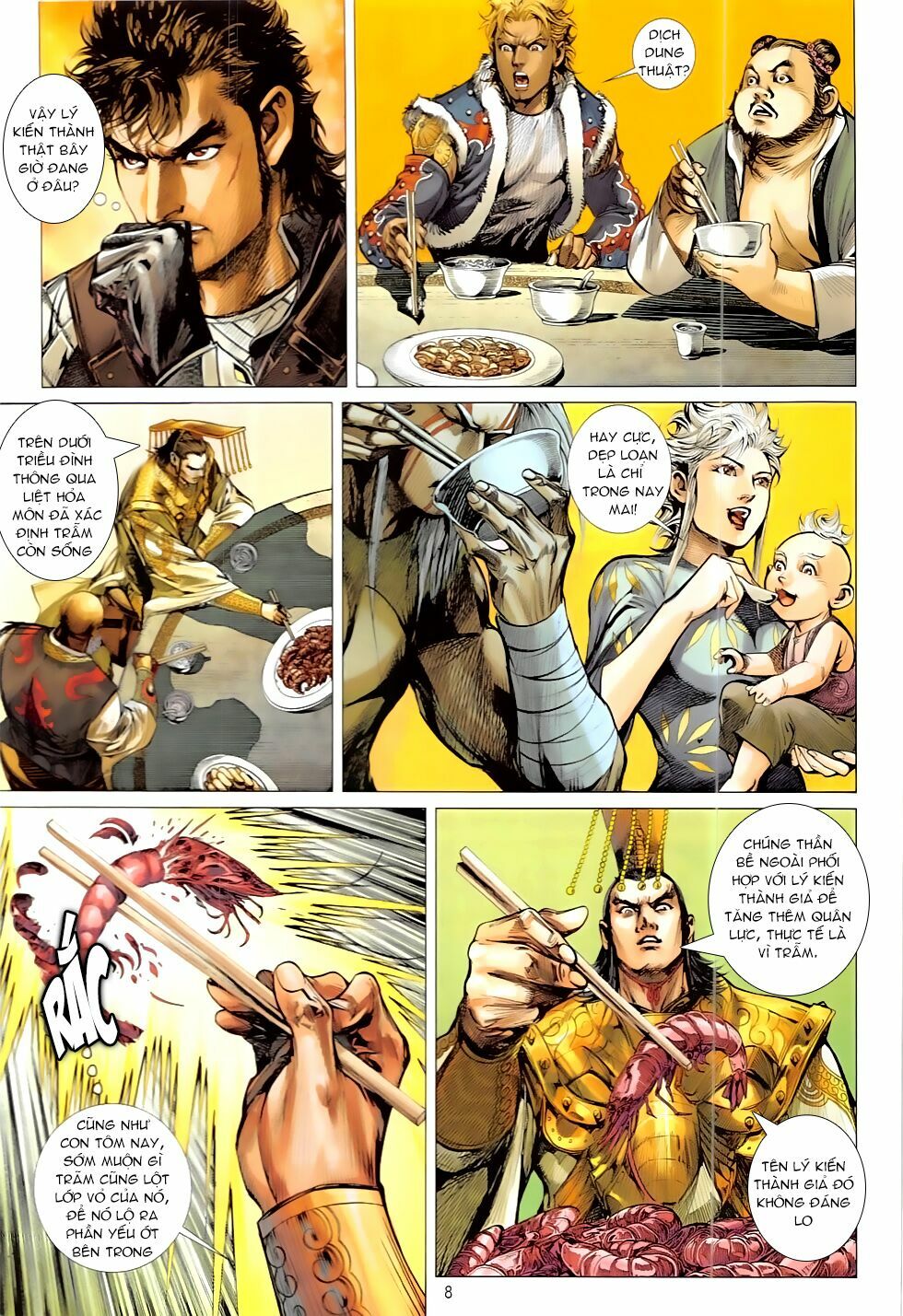 Thiết Tướng Tung Hoành: Chapter 213: Thủ đoạn Ác Ma