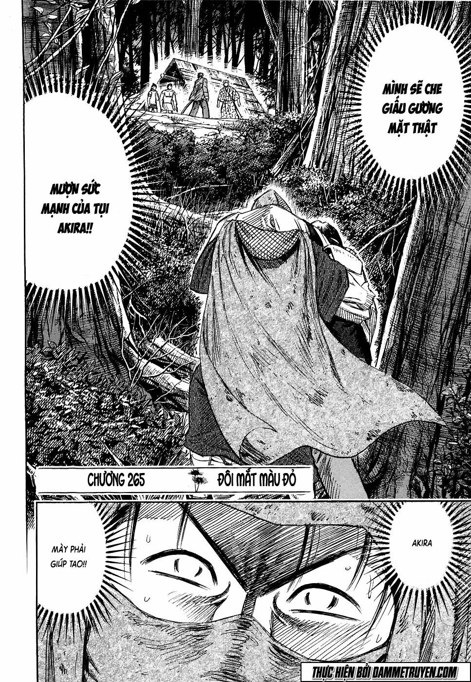 Higanjima - Đảo ma cà rồng: Chapter 265: - đôi mắt đỏ