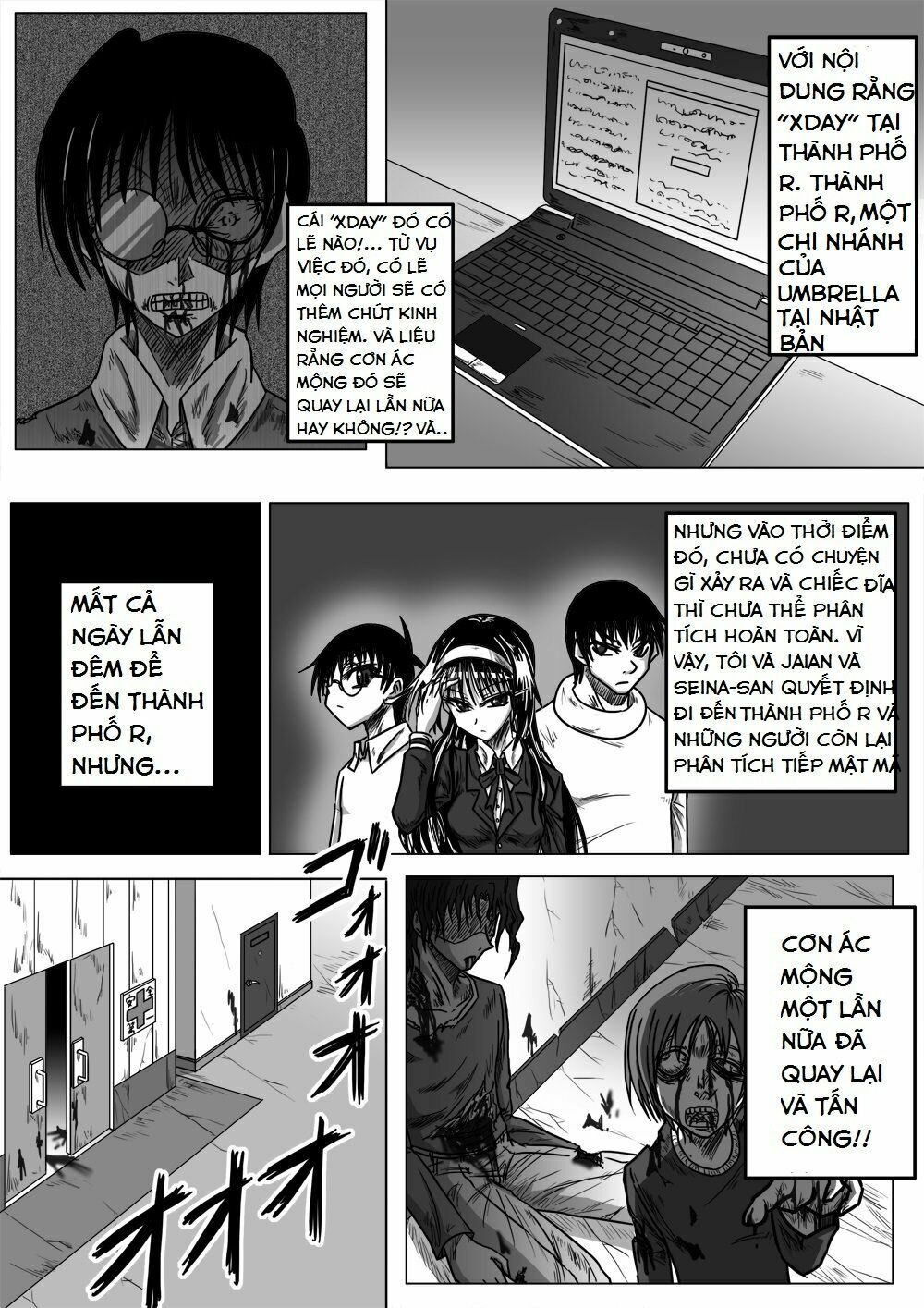 Doraemon: Nobita no Biohazard: Chapter 16: Phần 2 - Chap 1: Sự trở lại của ác mộng