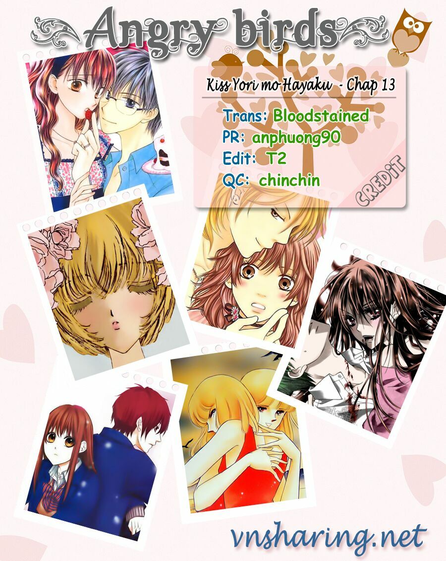 Faster than a kiss - Kiss Yori mo Hayaku: Chapter 13