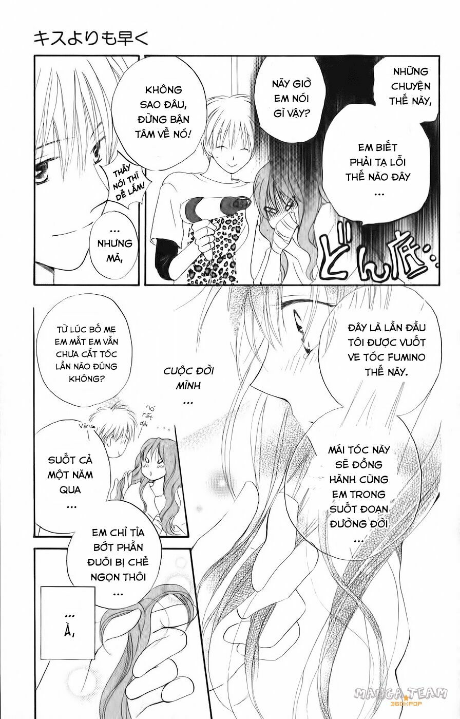 Faster than a kiss - Kiss Yori mo Hayaku: Chapter 34