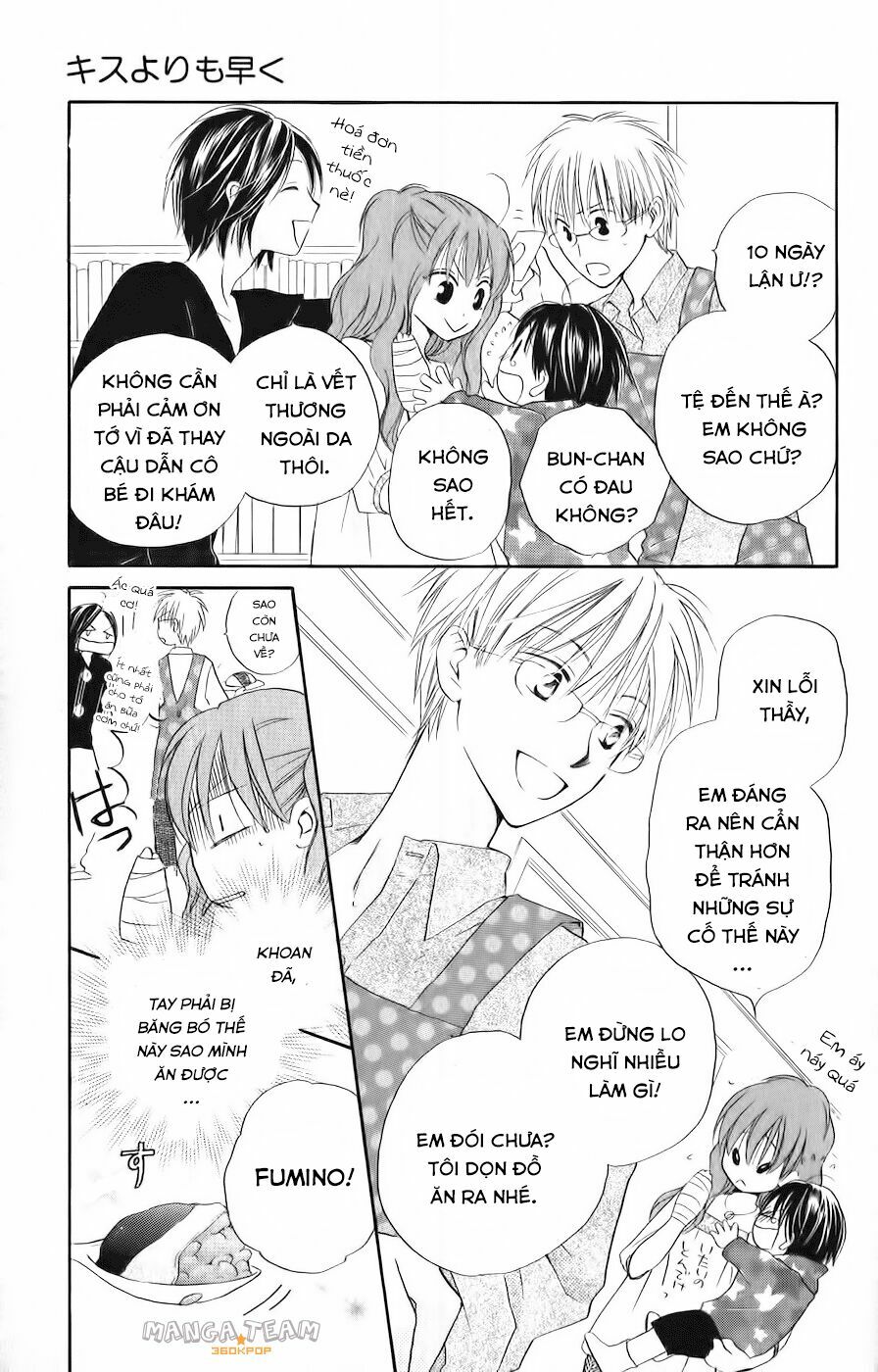 Faster than a kiss - Kiss Yori mo Hayaku: Chapter 34