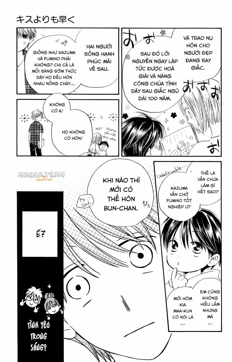 Faster than a kiss - Kiss Yori mo Hayaku: Chapter 35