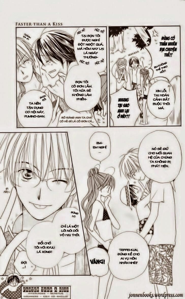 Faster than a kiss - Kiss Yori mo Hayaku: Chapter 4