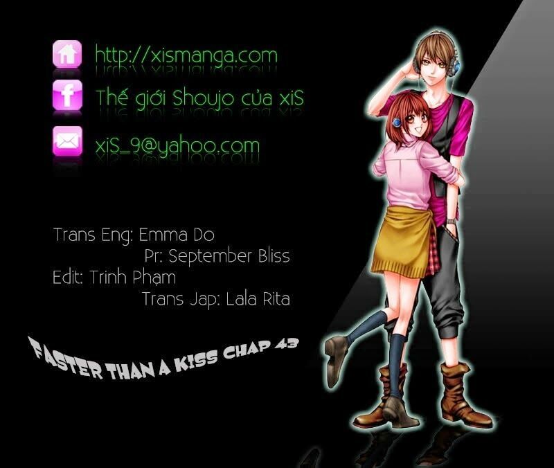 Faster than a kiss - Kiss Yori mo Hayaku: Chapter 43