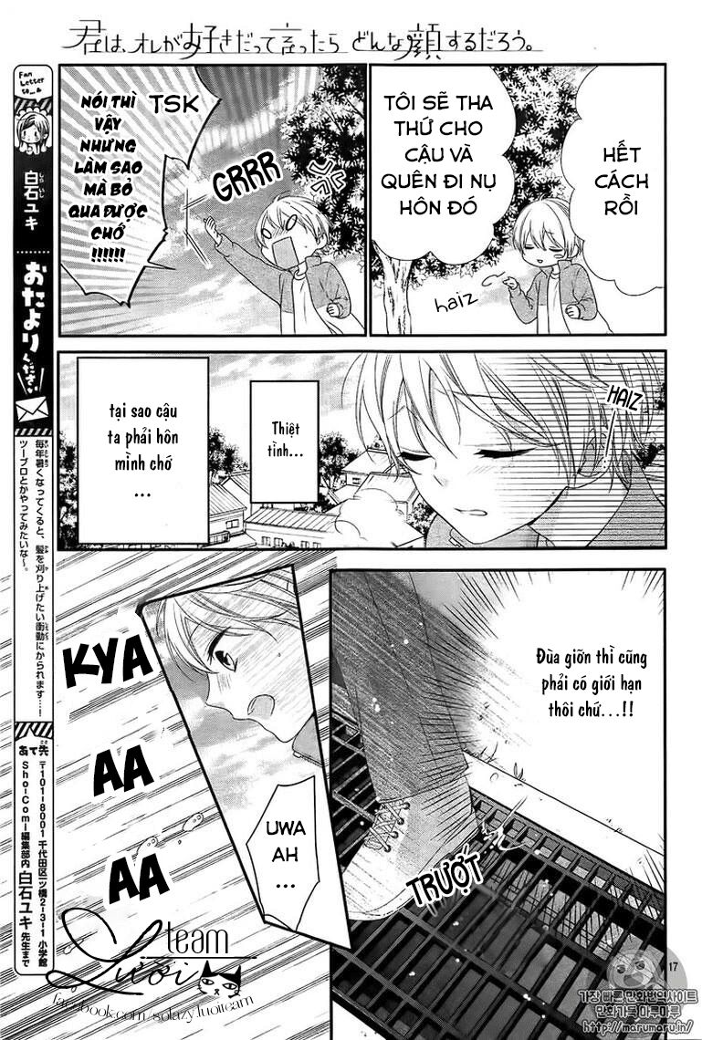 Kimi Wa Ore Ga Suki Datte Ittara Donna Kao Suru Darou: Chapter 6