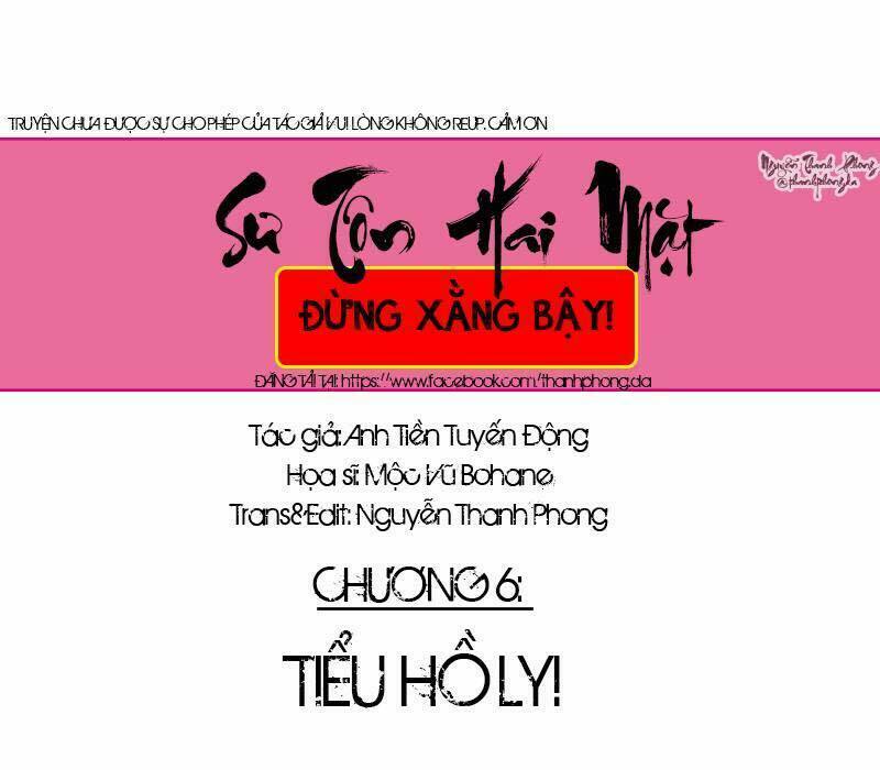Sư Tôn Hai Mặt Đừng Xằng Bậy: Chapter 6