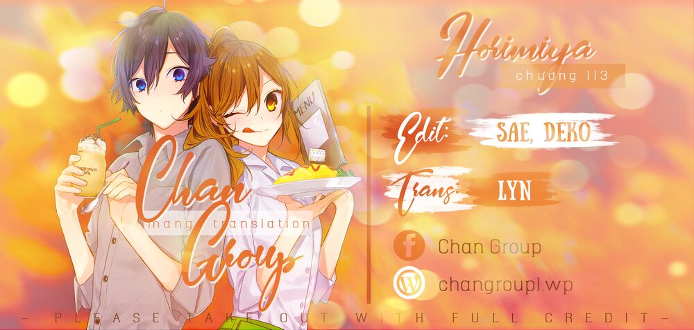 Horimiya: Chapter 113