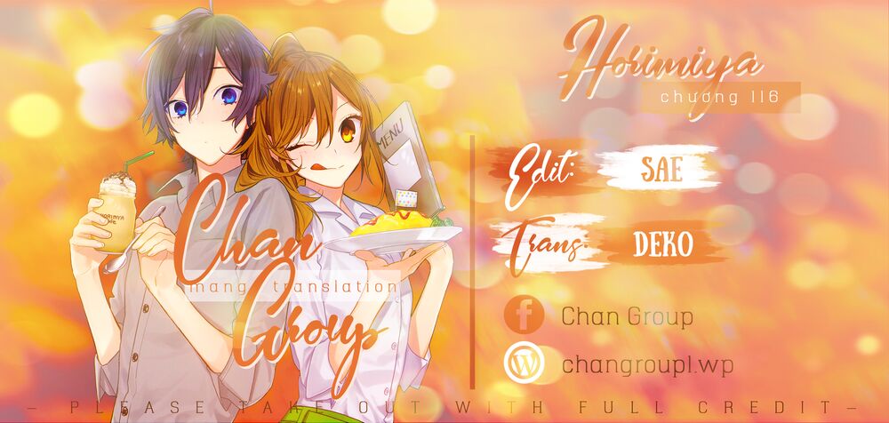 Horimiya: Chapter 116