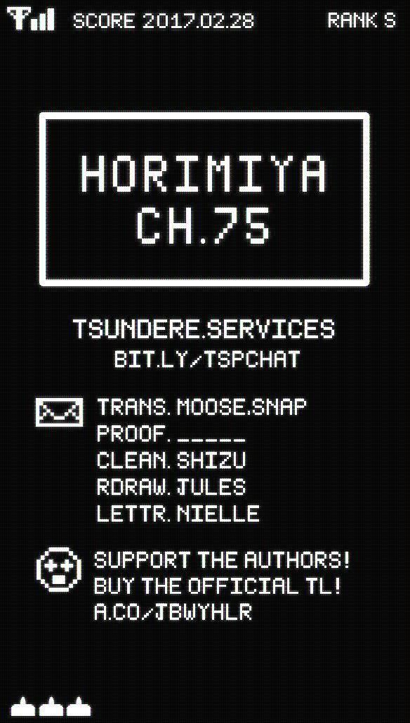 Horimiya: Chapter 75
