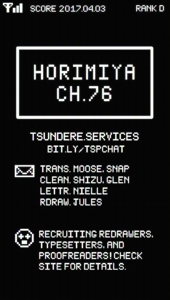 Horimiya: Chapter 76