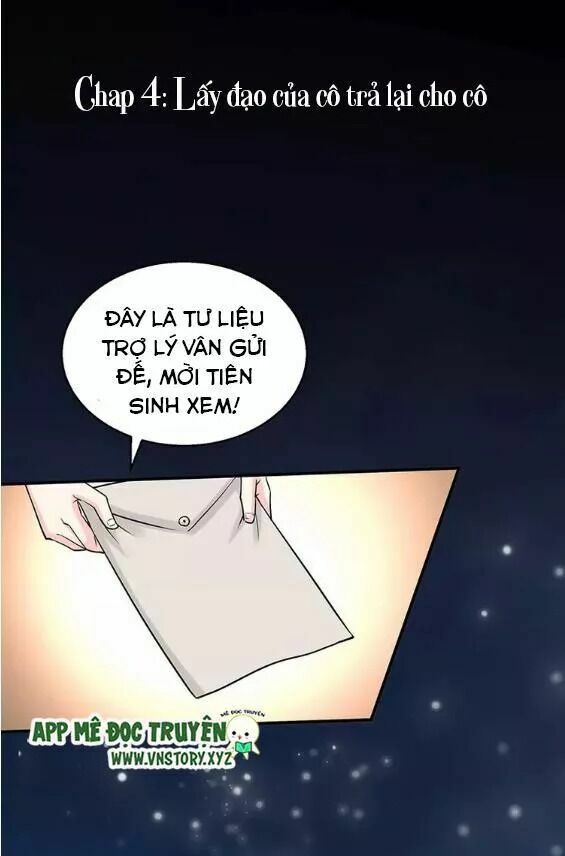 Đế Thiếu Chuyên Sủng Hắc Đạo Thê: Chapter 4