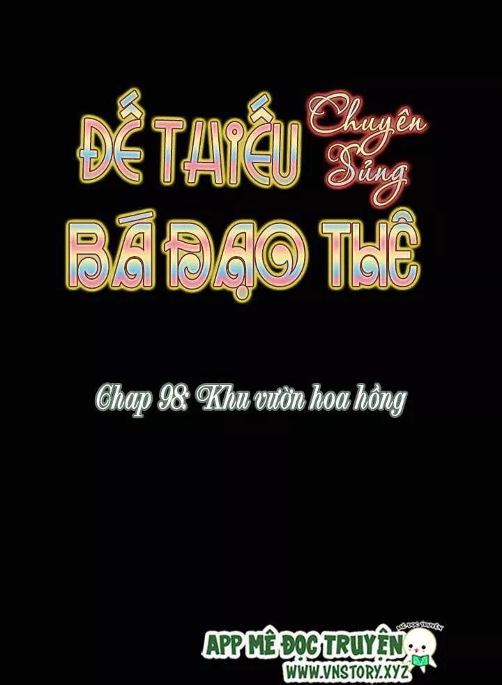 Đế Thiếu Chuyên Sủng Hắc Đạo Thê: Chapter 98: Khu vườn hoa hồng