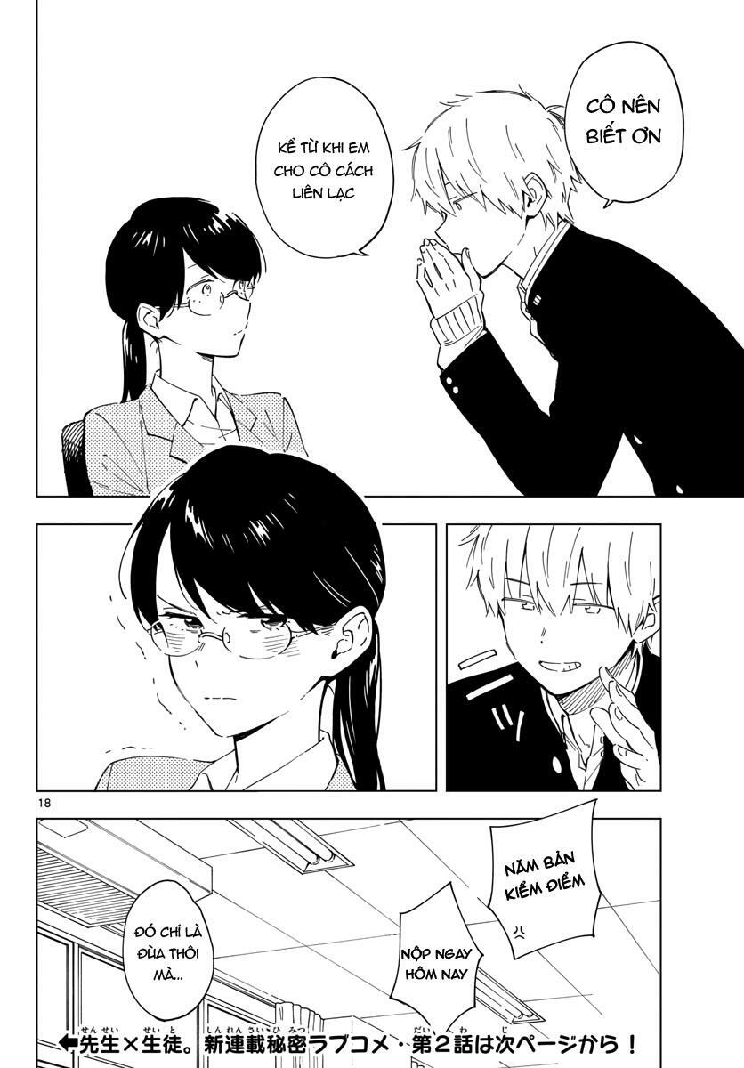 Sensei Wa Koi o Oshie Rarenai: Chapter 1