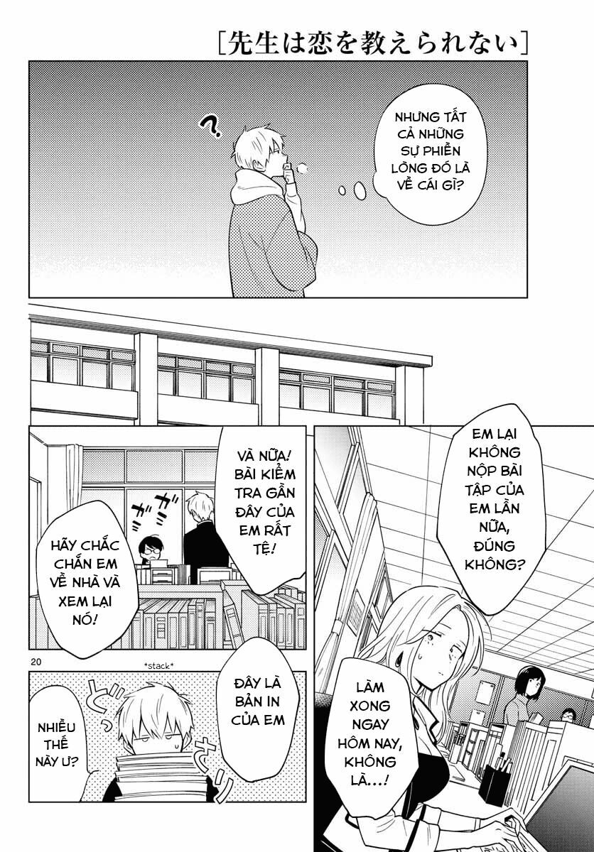 Sensei Wa Koi o Oshie Rarenai: Chapter 10