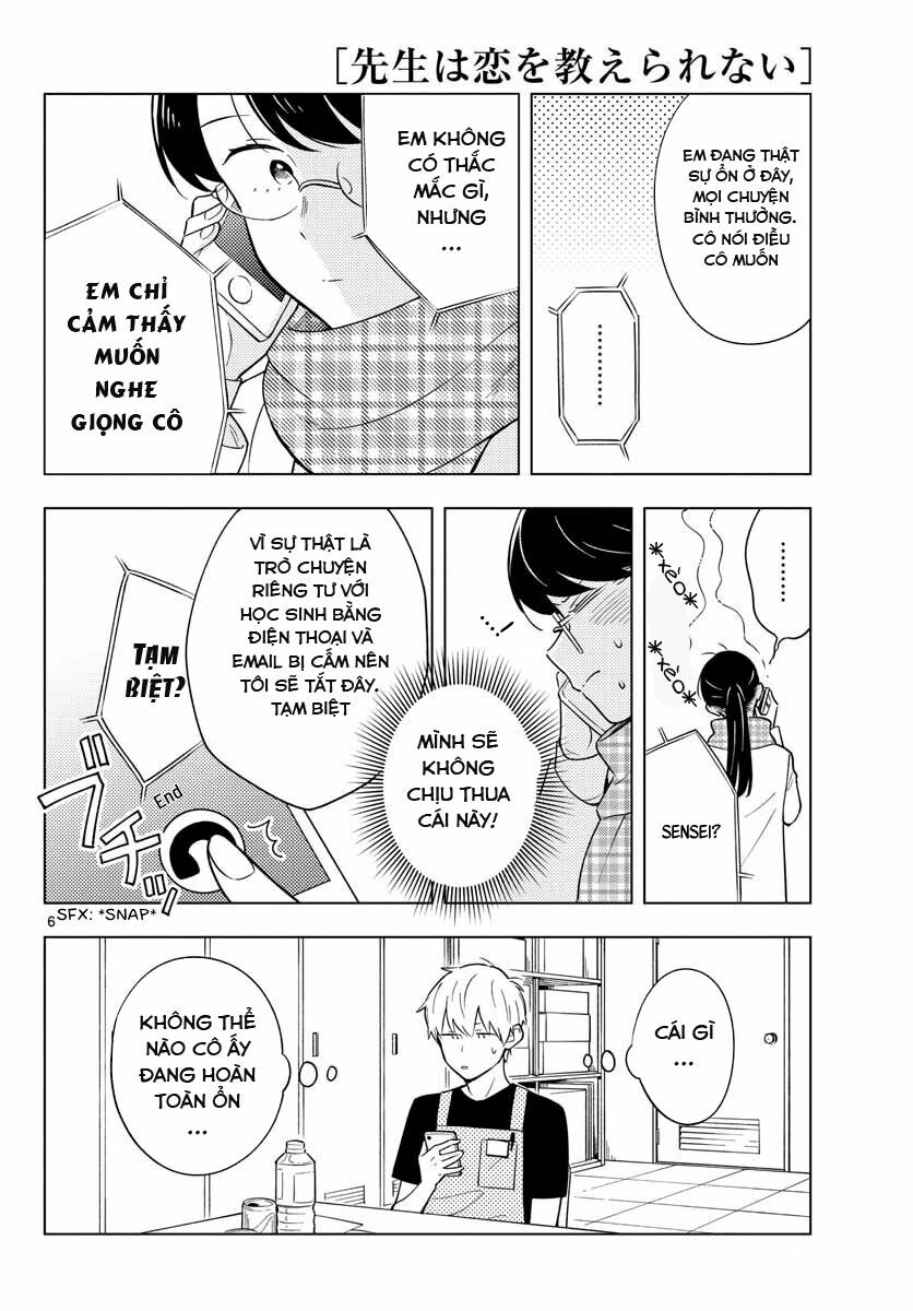 Sensei Wa Koi o Oshie Rarenai: Chapter 10