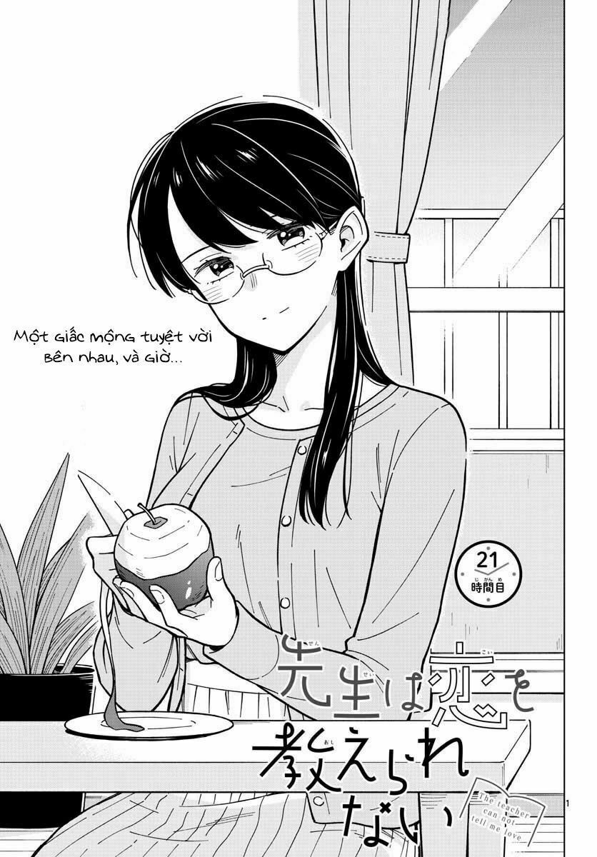 Sensei Wa Koi o Oshie Rarenai: Chapter 21