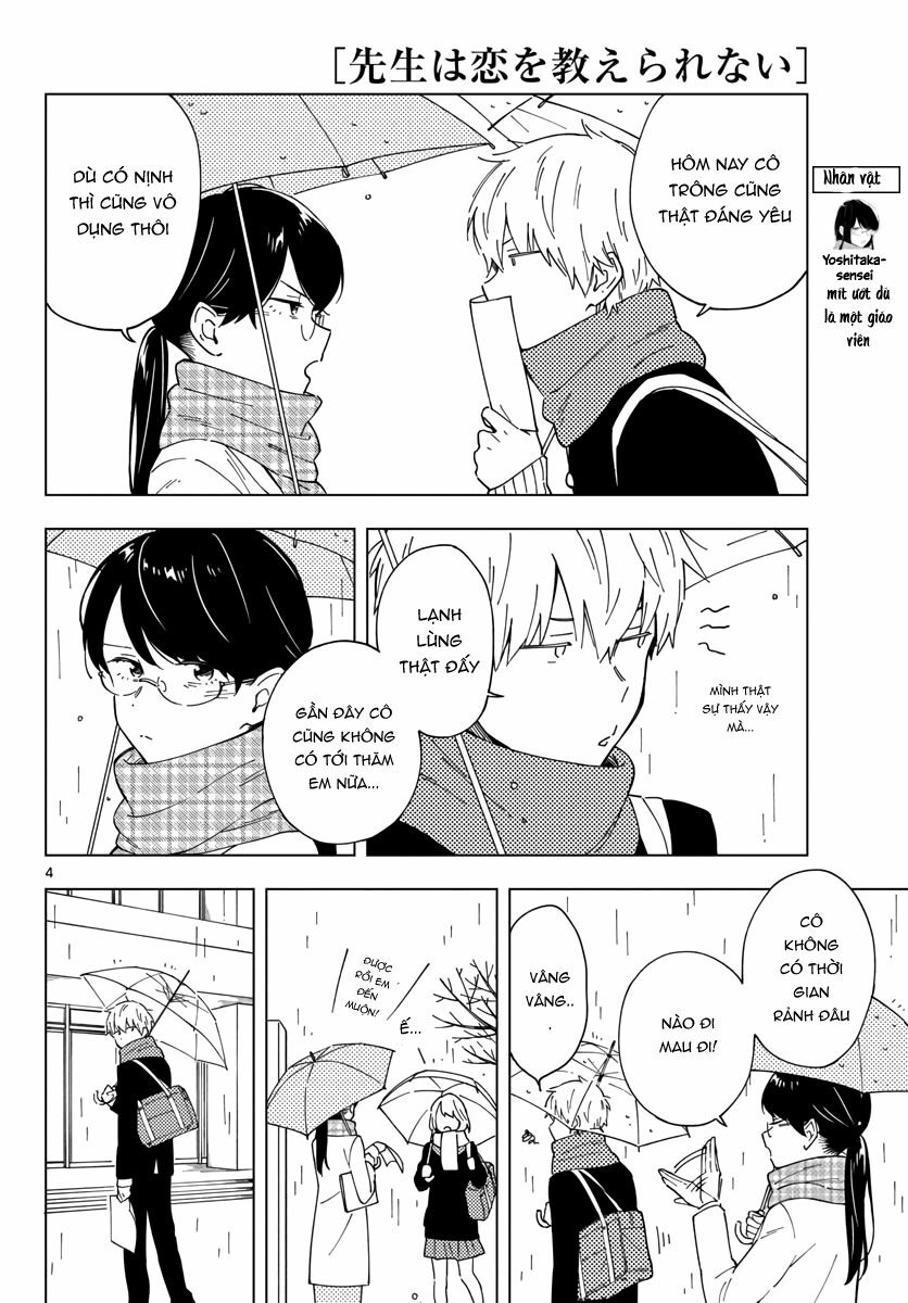 Sensei Wa Koi o Oshie Rarenai: Chapter 3