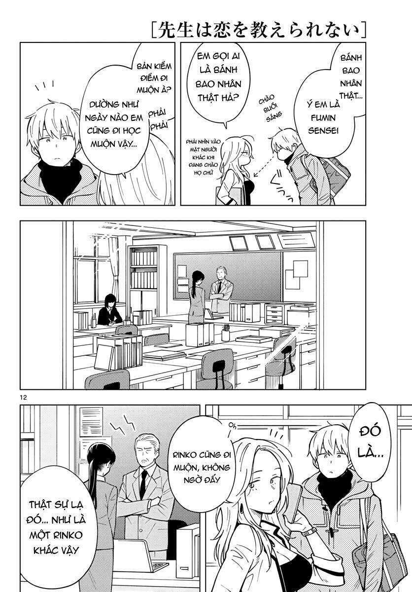 Sensei Wa Koi o Oshie Rarenai: Chapter 9