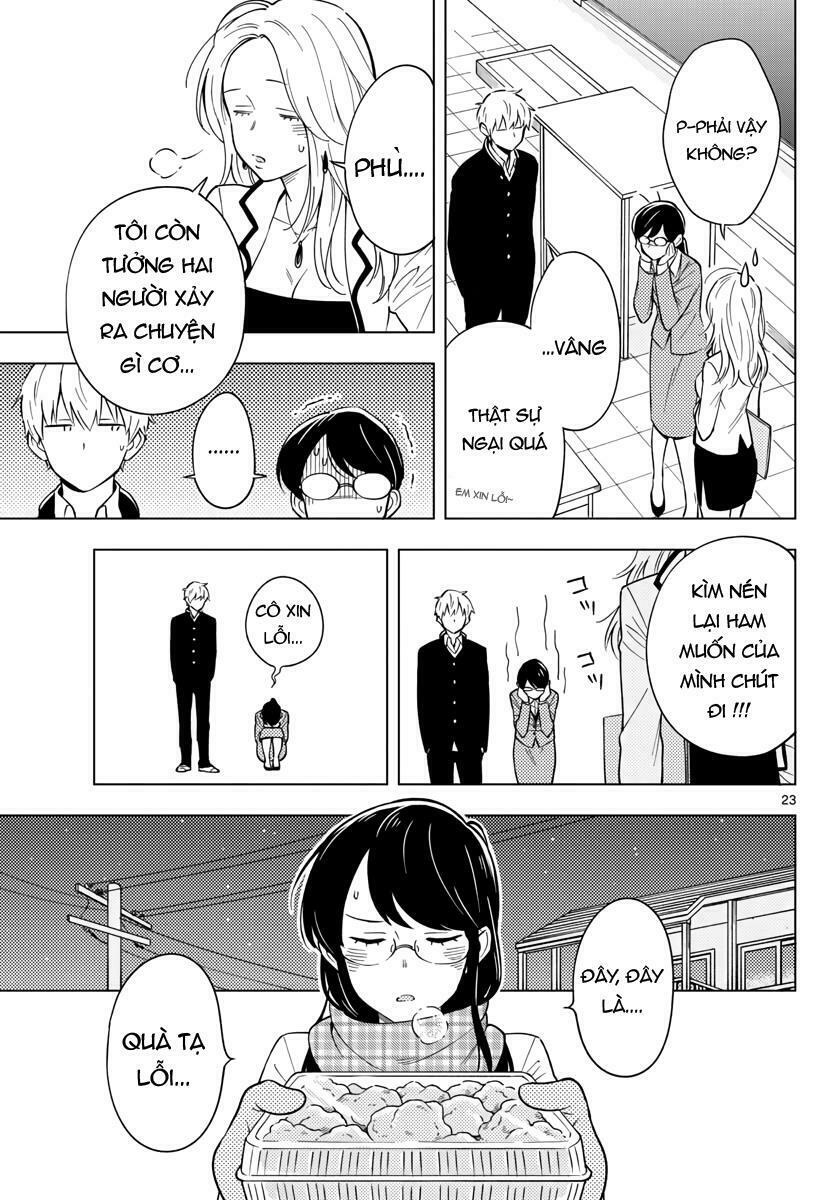 Sensei Wa Koi o Oshie Rarenai: Chapter 9