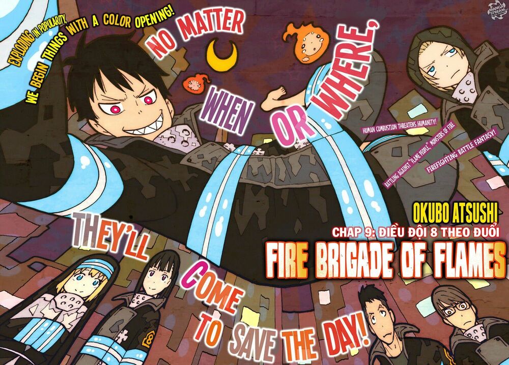 Biệt Đội Lính Cứu Hỏa: Chapter 9