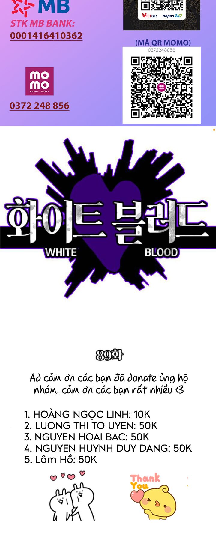 Máu trắng: Chapter 89