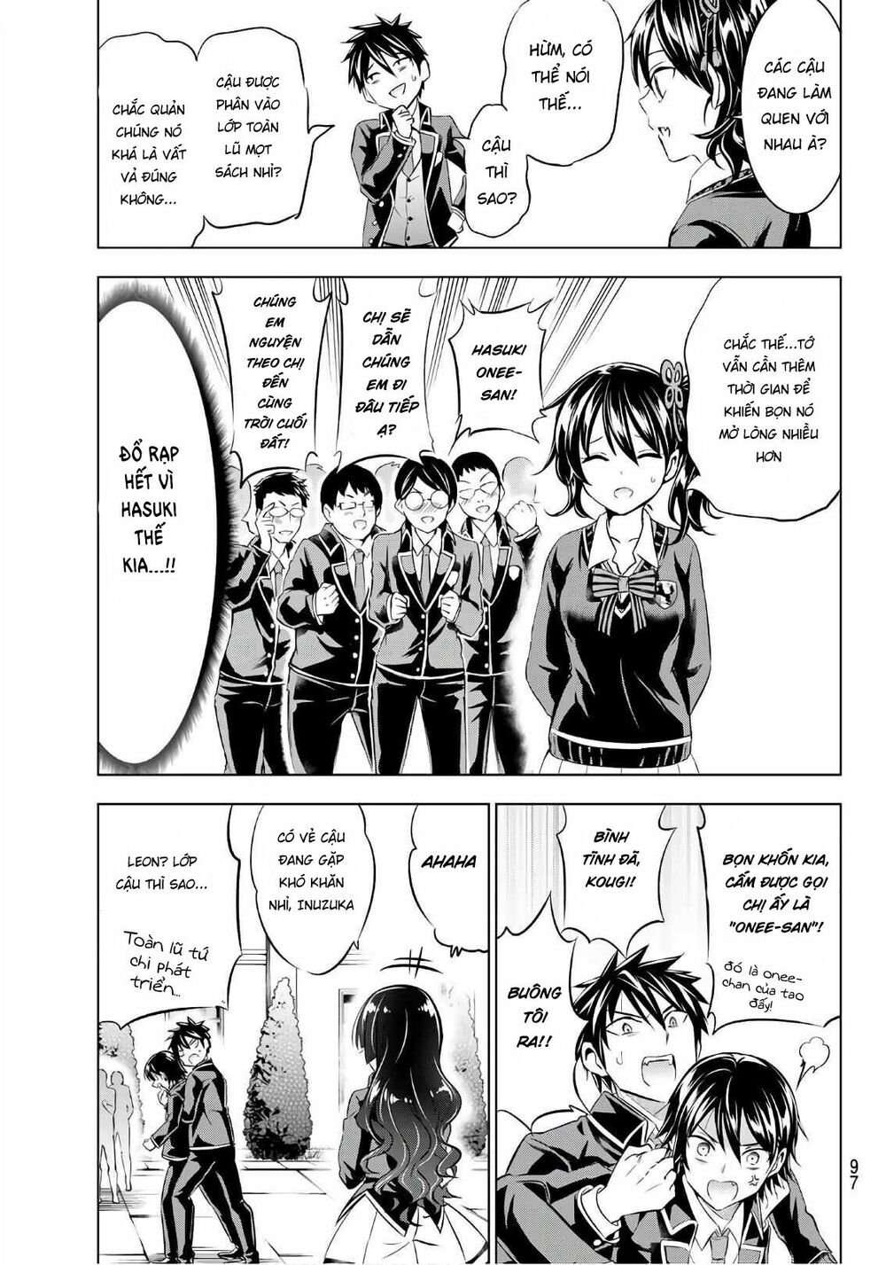 Kishuku Gakkou No Juliet: Chapter 70
