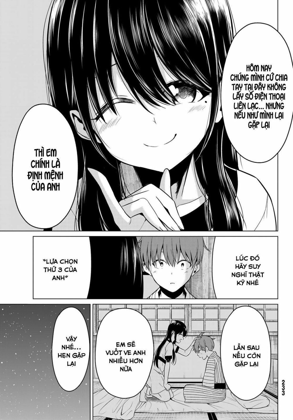 Sekai ka Kanojo ka Erabenai: Chapter 22: Từ nãy tới giờ bà bị làm sao vậy