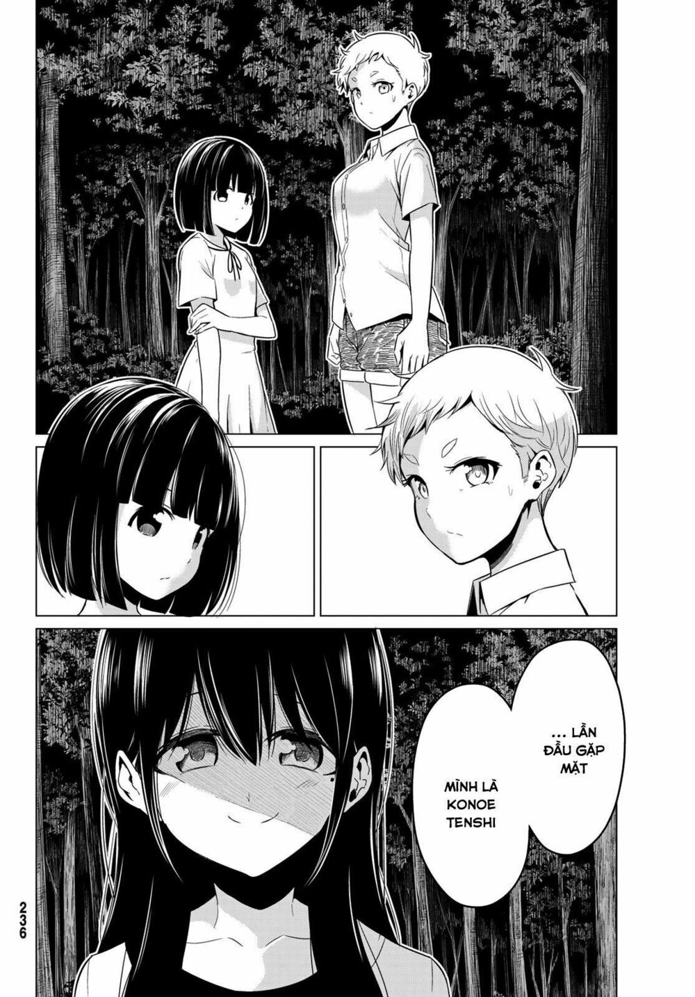 Sekai ka Kanojo ka Erabenai: Chapter 22: Từ nãy tới giờ bà bị làm sao vậy