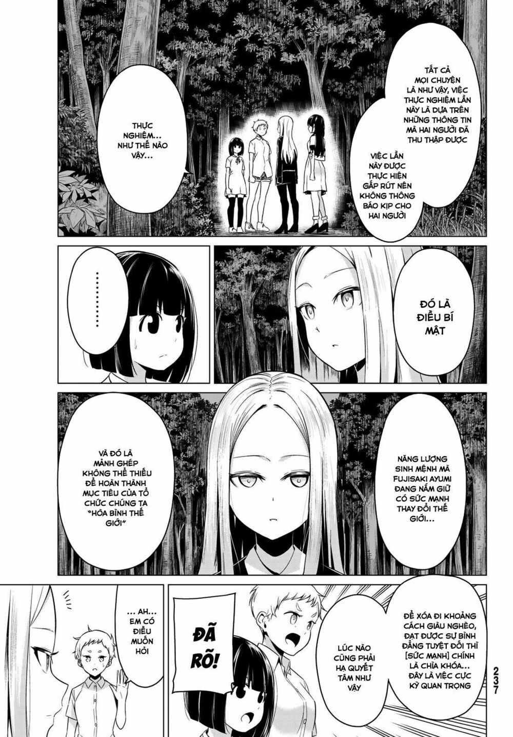 Sekai ka Kanojo ka Erabenai: Chapter 22: Từ nãy tới giờ bà bị làm sao vậy