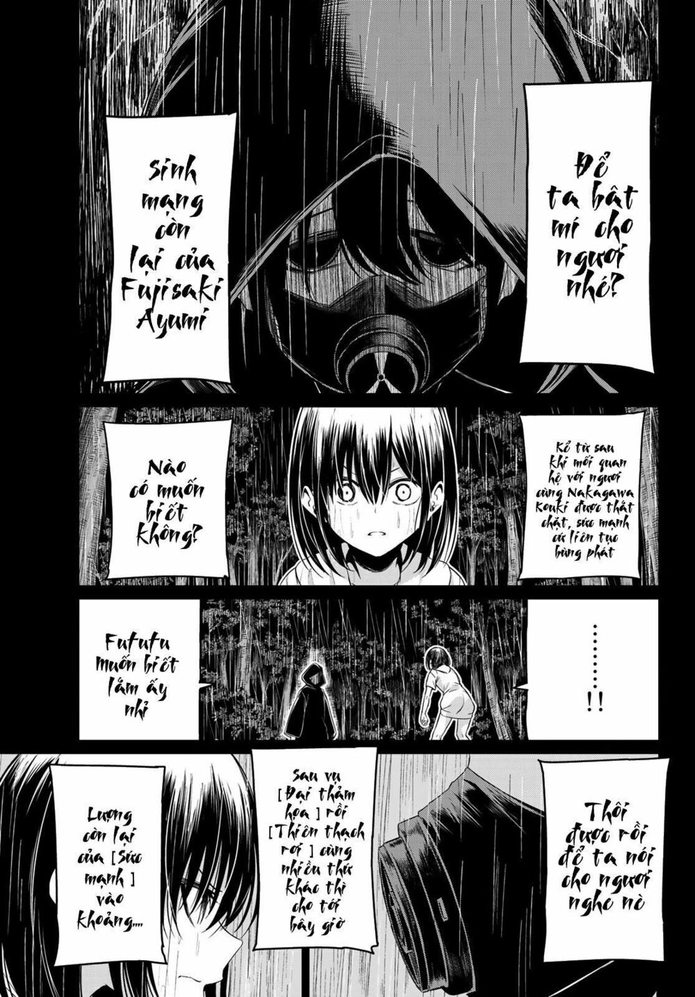Sekai ka Kanojo ka Erabenai: Chapter 22: Từ nãy tới giờ bà bị làm sao vậy
