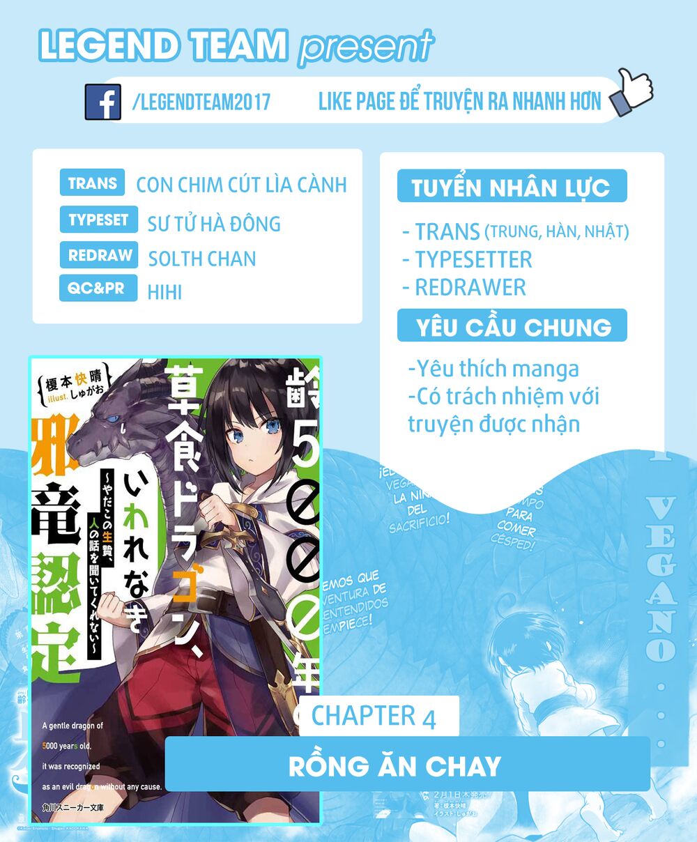 Weak 5000 – Year Old Vegan Dragon: Chapter 4: Ta phải tin vào hậu quả