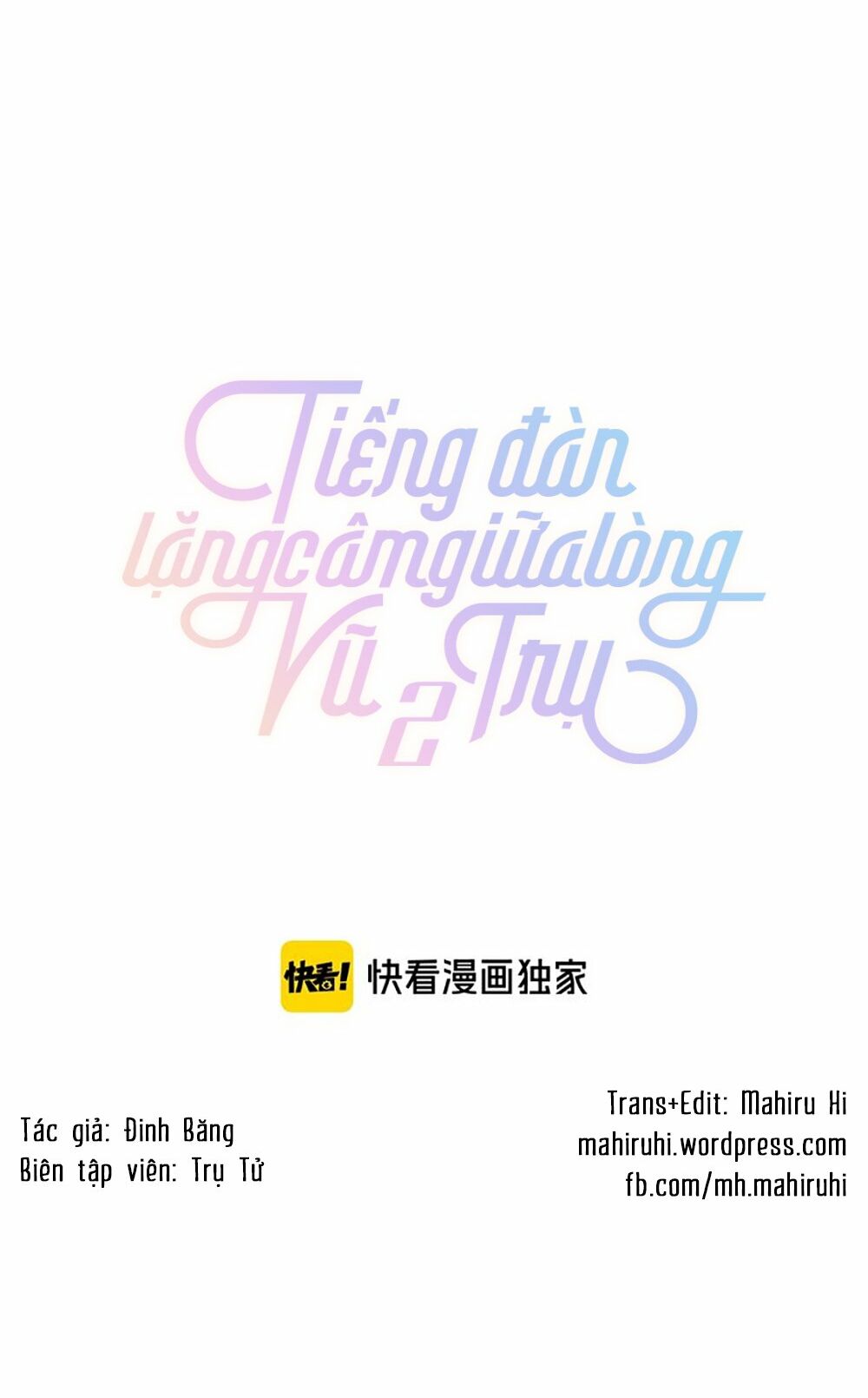 Tiếng Đàn Lặng Câm Giữa Lòng Vũ Trụ: Chapter 63