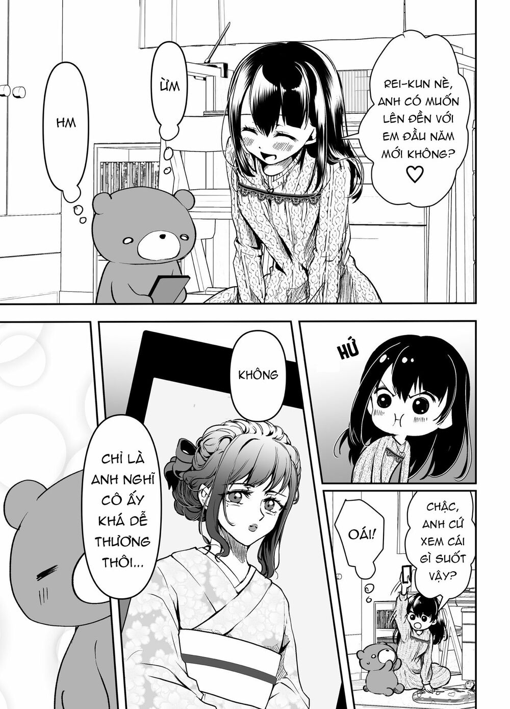 Cô bạn gái yandere của tôi sẽ không để tôi yên nghỉ: Chapter 27.5: Extra năm mới